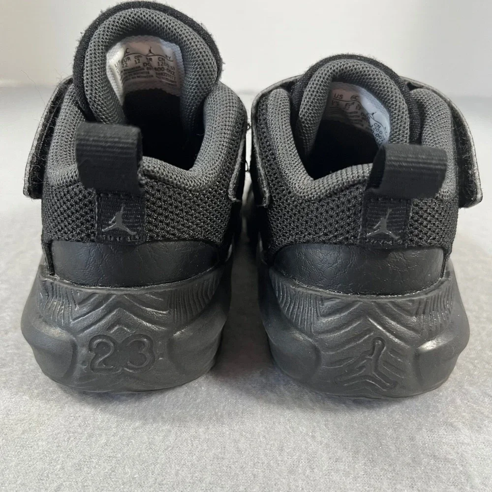 Kids Jordan 23 stay loyal 2 Black Leather Basketball Sneakers Size 6C toddler‎